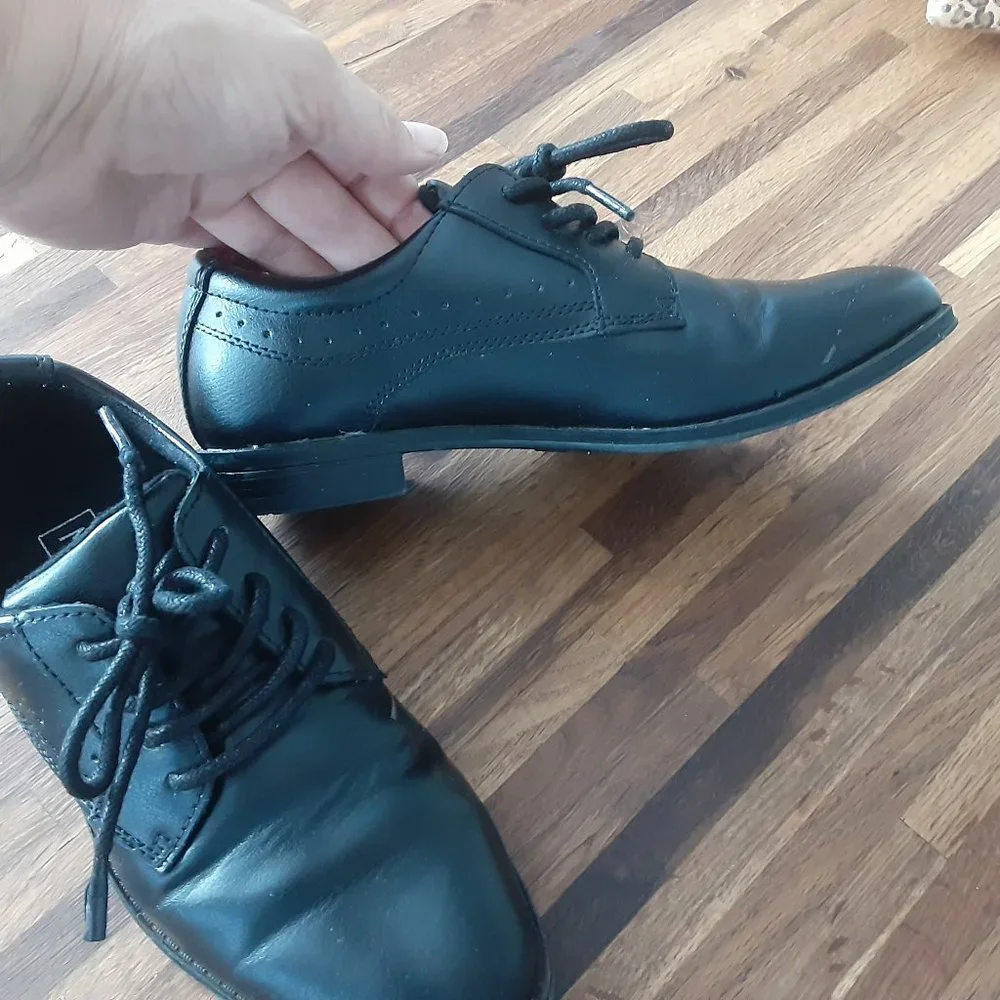 Max + Jake Lil Grant Oxford - Kids' size 2 Black